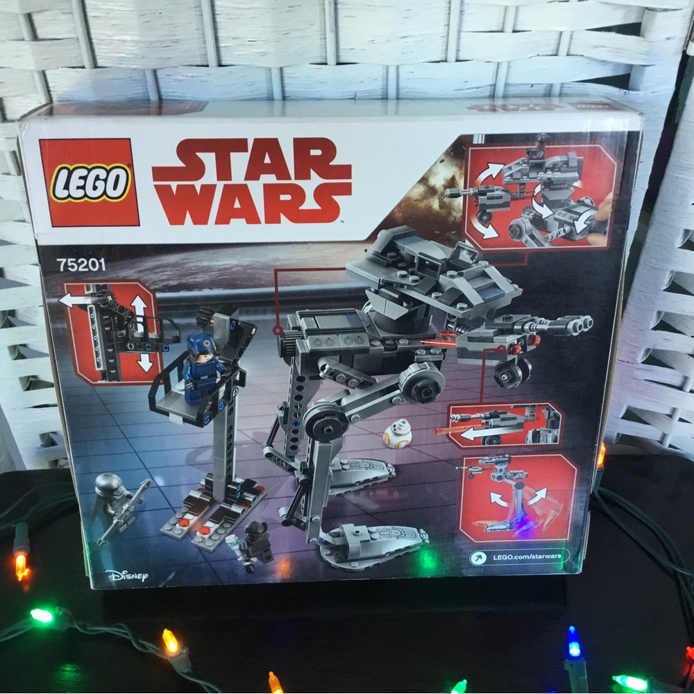 Lego Star Wars 1st Order AT ST 75201 New with slight creases on box - Picture 10 of 16